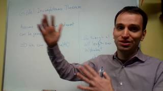 CSC180 Godels Incompleteness Theorem in 5 minutes [upl. by Colvin]