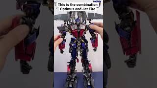 How to combine jet fire and Optimus Prime robots like in the Transformers movie Revenge of Fallen [upl. by Edualc]