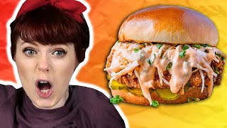 Irish People Try Tofu Burgers [upl. by Neelear]