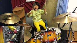 Good Times Bad Times  LED ZEPPELIN  Cover by Yoyoka  8 year old [upl. by Vada]