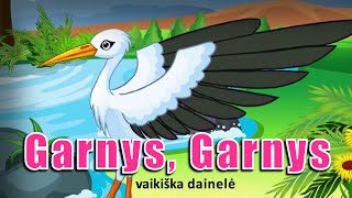 GARNYS GARNYS TURI ILGAS KOJAS  Dainų Darželis Lietuviškos Vaikiškos Dainelės [upl. by Lanna428]