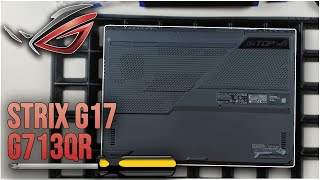 Asus ROG Strix G17 G713QR von Innen  RAM SSD Akku Lüfter wechseln [upl. by Niffirg]