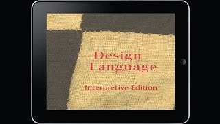 Design Language Interpretive Edition iBook Test Drive [upl. by Idnaj286]