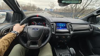 2022 Ford Ranger Raptor 20 ECOBLUE 213HP  Test Drive 5  POV Driver TV [upl. by Britta149]