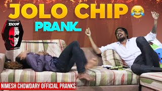 JOLO CHIP PRANK nimeshchowdarypranks nccomedykings jolochipprank jolochipchallange [upl. by Nacnud]