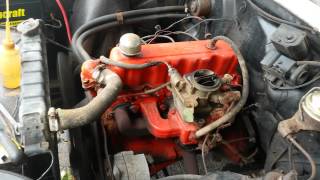 1963 Nova 4 Cylinder running [upl. by Hasina]