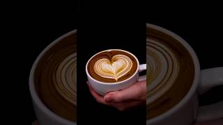 heart ❤️ latecoffee artBarista life shorts ytshorts shortvideo youtubeshorts [upl. by Allets]