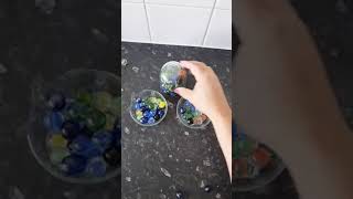 Playing marbles  Asmr sounds satisfyingreverse marblessounds relaxationsounds shorts [upl. by Waldman]