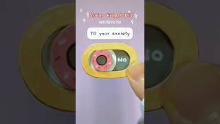 🧘‍♀️AntiStress Toy DIY  🌟Slider Fidget for Your Anxiety🌈 shorts fidget fidgettoys antistress [upl. by Adnaral]