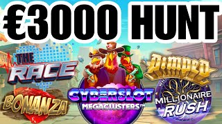 €3000 BONUS HUNT HUGE BONANZA PRO RAISE💰🤞🎰 [upl. by Knudson323]