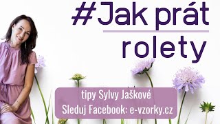 Jak prát rolety [upl. by Prospero663]