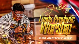 Judikay’s ThroneRoom Worship Live at The Liberty Church London  Must Watch [upl. by Leakim]