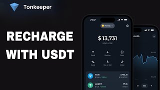 How To Recharge With Usdt On Tonkeeper App [upl. by Kit]