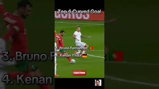 Top 4 Curved Goal Part 1 football shorts viralvideo [upl. by Krista]