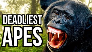 Ranking All 8 Great Apes From Least Deadly To Deadliest [upl. by Edva771]