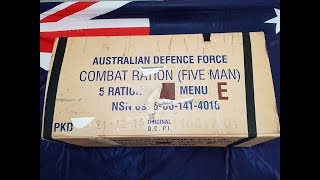 RARE Australian CR5M Ration [upl. by Paugh]