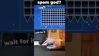 Spam god in Geometry Dash 😈 [upl. by Gnouv853]