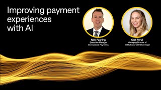 Hear from Nick Fanning Executive Manager International Payments on how CommBank is using AI [upl. by Tranquada]