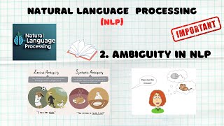 2 Ambiguity in NLP  Different levels of Ambiguities in NLP  NLP [upl. by Meerak668]