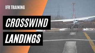 Mastering the Crosswind Landing  Side Slips and Crab  How to Land an Airplane [upl. by Valerle612]