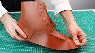 How to Make Moc Boots [upl. by Ainegue711]