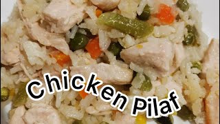 Riža sa piletinom i povrćem  CHICKEN PILAV Delicious dinner lunch idea ✅✅✅ [upl. by Anaidiriv364]