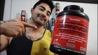 Carnivor LA MEJOR PROTEINA O LA PEOR 😱Proteína De Carne 😈 Luis Aguilar Fitness 🔥Musclemeds [upl. by Trude435]