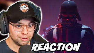 Theory fights Vader FIRST REACTION Jedi Fallen Order [upl. by Ailisab447]