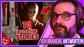 10 gruselige WAHRE GESCHICHTEN aus dem Internet Gruselige Reddit Stories  Gronkh Reaction [upl. by Memberg215]