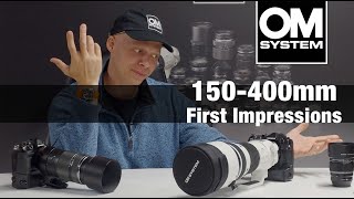 First Impressions of 150400 f45 OM System Lens [upl. by Arel]