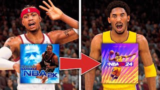 Scoring With EVERY NBA 2K Cover Athlete [upl. by Enitsirt]