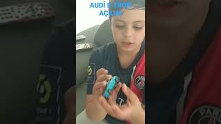 AUDİ ETRON MATCHBOX araba açılımı🚗 [upl. by Atinrehs]