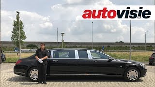 Sjoerds Weetjes 84 dit is de duurste limousine van MercedesBenz  Autovisie [upl. by Attoynek]