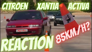 Citroen Xantia Activa Elchtest warum hat der Citroen Xantia Activa die 85 kmh nicht geschafft [upl. by Osicran]