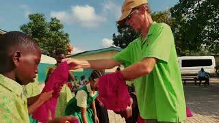 Sports Clinics for Schools in Ghana [upl. by Shellans]