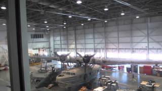 Aircraft Restoration Area At The Smithsonian Air and Space Museum Near Dulles Airport [upl. by Aicirtac840]