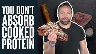 You Dont Absorb Cooked Protein  What the Fitness  Biolayne [upl. by Haidedej]