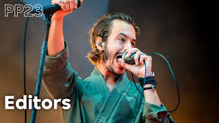 Editors  live at Pinkpop 2023 [upl. by Yrram]