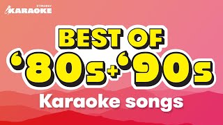 BEST 80s amp 90s KARAOKE SONGS WITH LYRICS FEAT BACKSTREET BOYS SHANIA TWAIN amp MORE [upl. by Eliades]