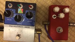 DIY Autowah  Envelope filter Comparison [upl. by Anilorak]