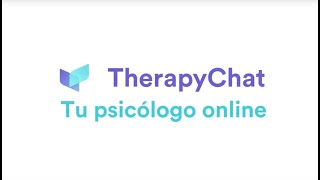 Psicólogo online ¿Cómo funciona la aplicación TherapyChat [upl. by Retrak]