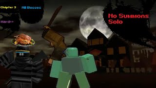 Block Tales All Chapter 3 Bosses Hard Solo [upl. by Glenna821]