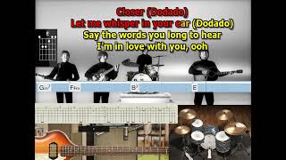 Do You Want To Know A Secret Beatles drum a bass lyrics chords tabs [upl. by Noskcire]