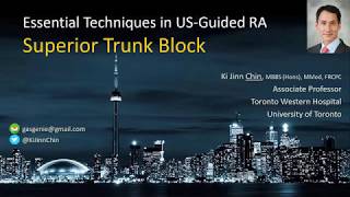 The Superior Trunk Block  Essentials of UltrasoundGuided Regional Anesthesia [upl. by Lewanna]