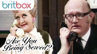 Mrs Slocombe Prank Calls Mr Rumbold  Are You Being Served [upl. by Enitsirt]