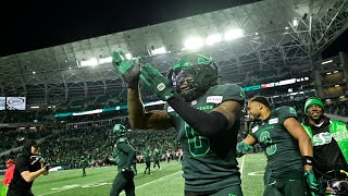 Milligan Jr who else Seals it for Saskatchewan I CFL [upl. by Amuh838]