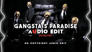 gangstas paradise  coolio edit audio No copyright audio edit Gangstas paradise [upl. by Orth951]