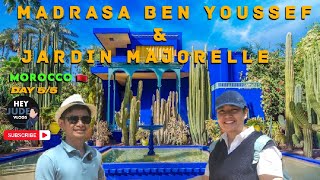 MOROCCO DAY 5 Jardin Majorelle and Ben Youssef [upl. by Panta]