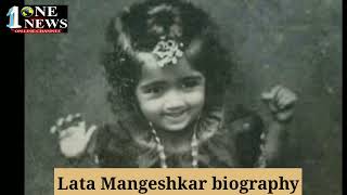 Lata Mangeshkar biography [upl. by Aihsa17]