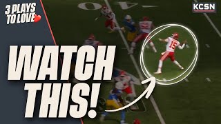 Chiefs vs Chargers 3 Plays You Need to Watch Again 🔥 [upl. by Petracca599]